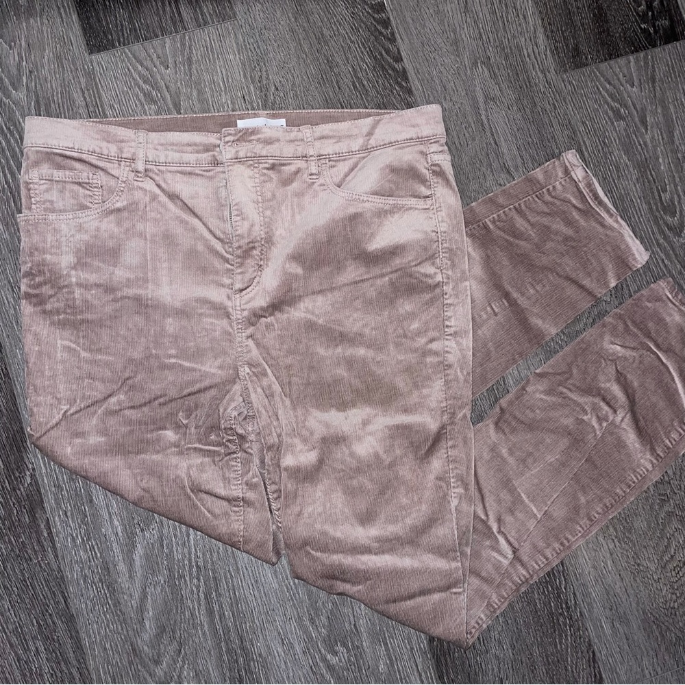 Loft high waist skinny corduroys